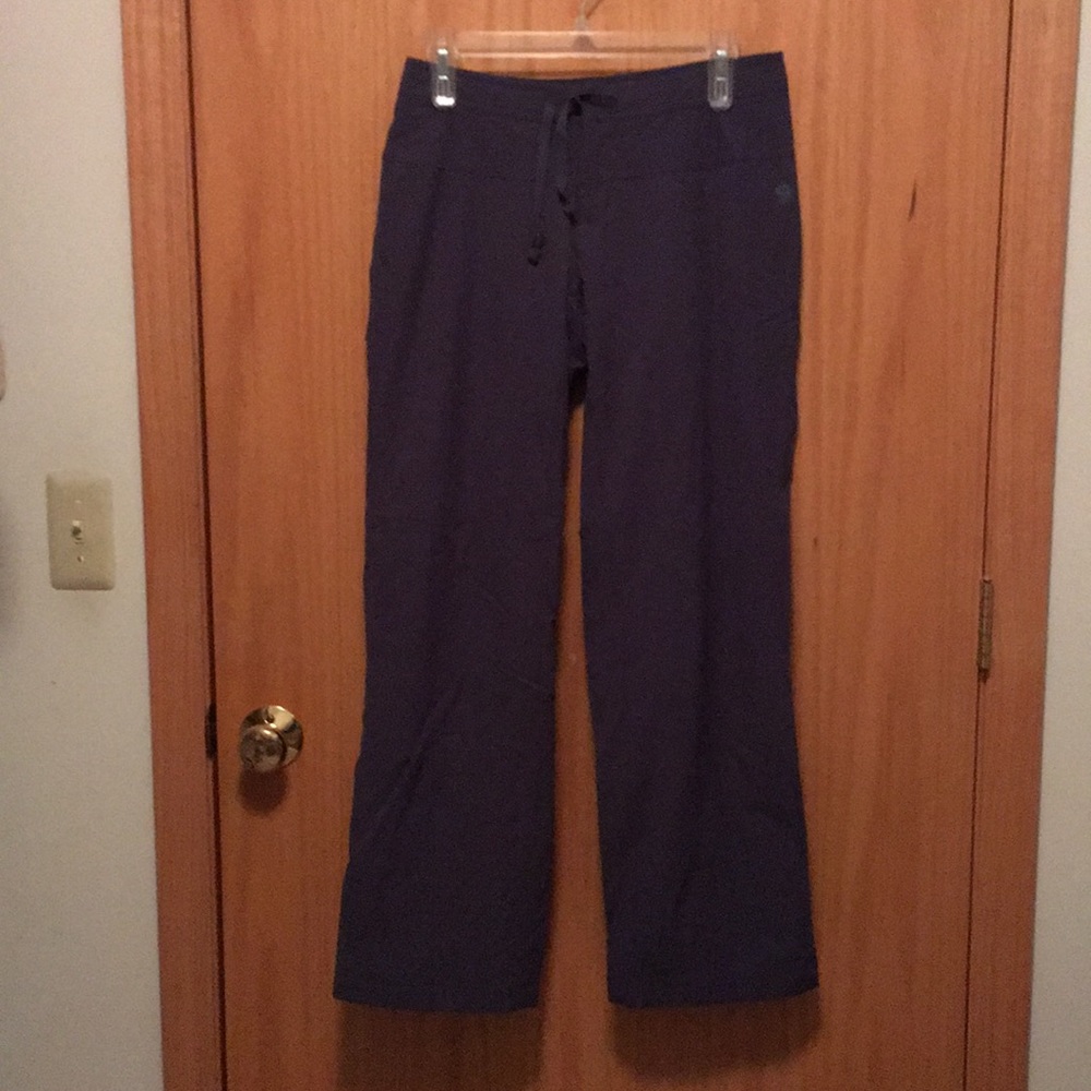 Mountain Hardware fleece lined hiking pants navy